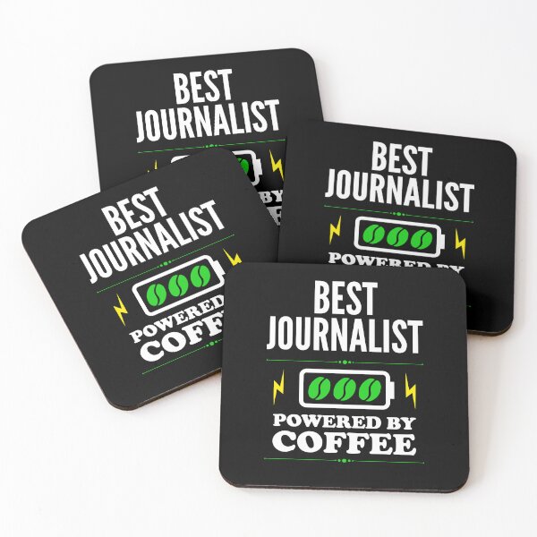 Item preview, Best Journalist Powered By Coffee for Journalist designed and sold by SVPOD.