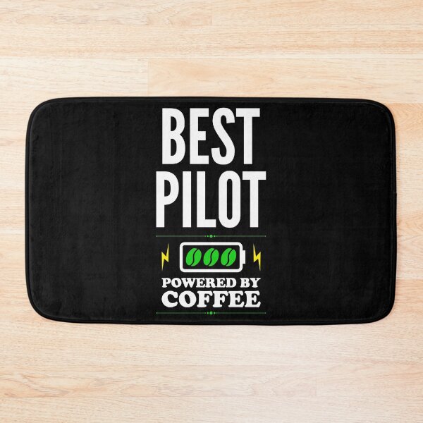 Item preview, Best Pilot Powered By Coffee for Pilot designed and sold by SVPOD.