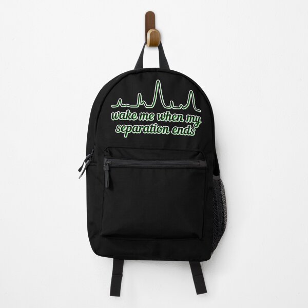 Item preview, Wake Me When My Separation Ends - Lime Highlight, Black Background designed and sold by Artsy-Chemist.
