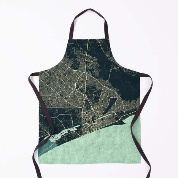 Item preview, Lome City Map of Togo - Summer designed and sold by deMAP.