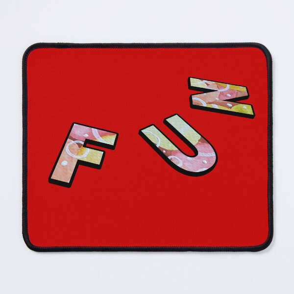 Item preview, Word FUN with pattern of  painting, 8 designed and sold by MariDaniArt.
