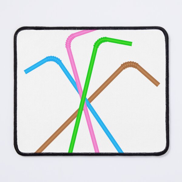 Item preview, straws, drinking straw sticker designed and sold by Art-Echo.