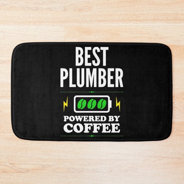 Item preview, Best Plumber Powered By Coffee for Plumber designed and sold by SVPOD.