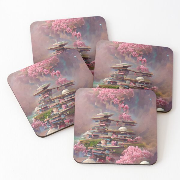 Item preview, Japanse Blossom City designed and sold by Visual-Fantasy.