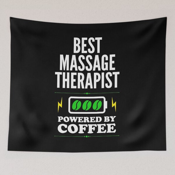 Item preview, Best Massage Therapist Powered By Coffee for Massage Therapist designed and sold by SVPOD.