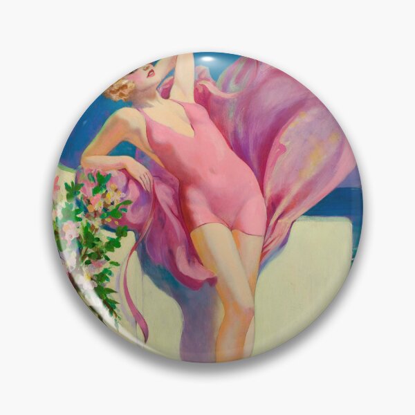 Item preview, Seaside Flirtation Vintage 1920's Pinup   Henry Clive (American, 1883-1960) Seaside Flirtation designed and sold by TeeARTHY.