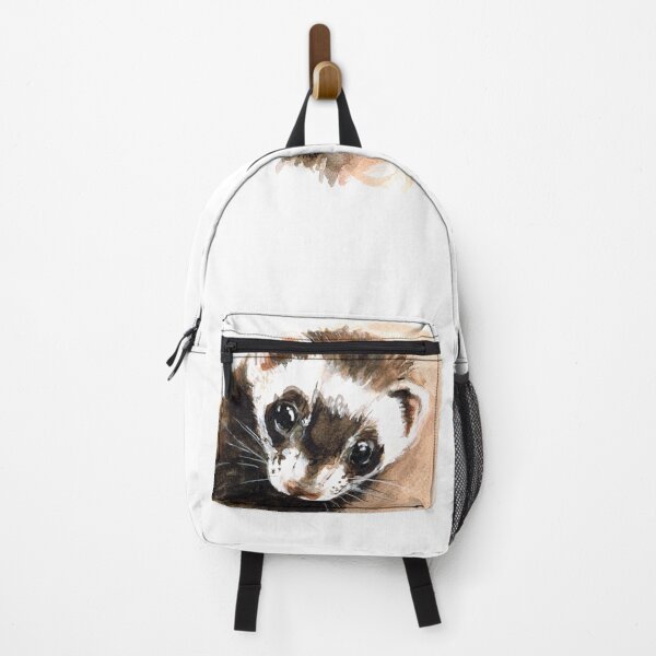 Item preview, Ferret portrait designed and sold by belettelepink.