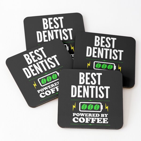 Item preview, Best Dentist Powered By Coffee for Dentist designed and sold by SVPOD.