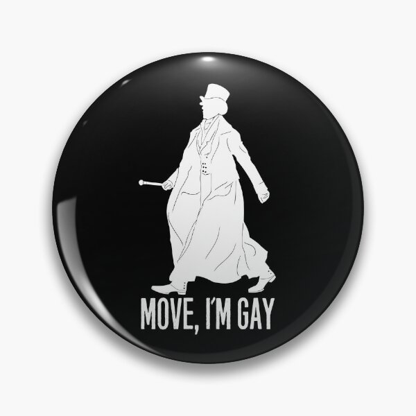 Item preview, Anne Lister's Walk with "Move, I'm Gay" Text designed and sold by GJbyRequest.