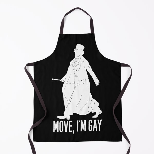 Item preview, Anne Lister's Walk with "Move, I'm Gay" Text designed and sold by GJbyRequest.