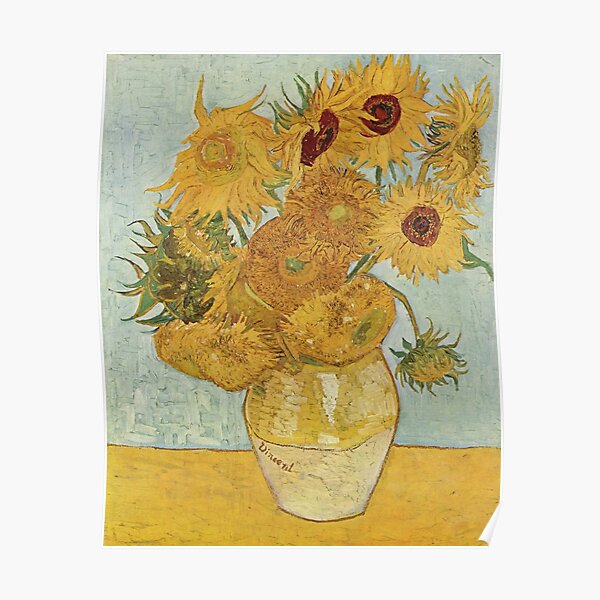 Sunflowers Van Gogh Poster
