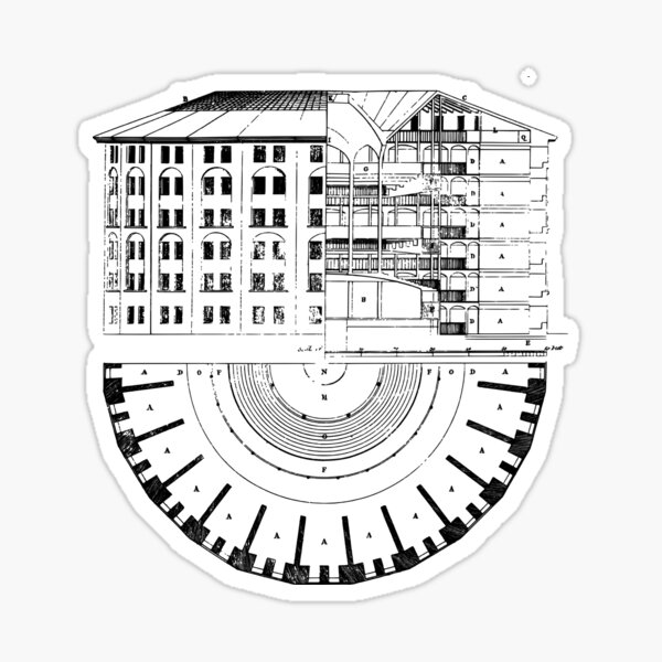 Item preview, The Panopticon - Jeremy Bentham designed and sold by camisariasj.
