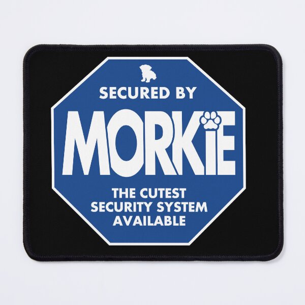 Item preview, Morkie Security Service - Blue designed and sold by ZZDeZignZ.
