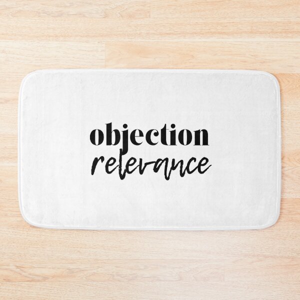 Item preview, Objection relevance designed and sold by Worldwidewizard.