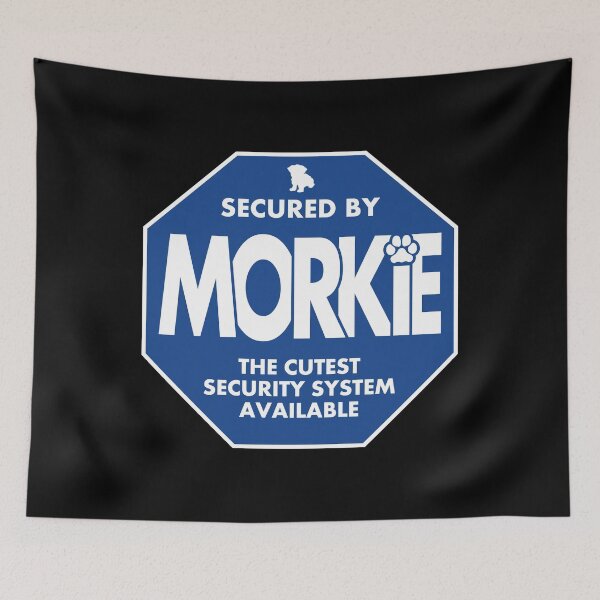 Item preview, Morkie Security Service - Blue designed and sold by ZZDeZignZ.