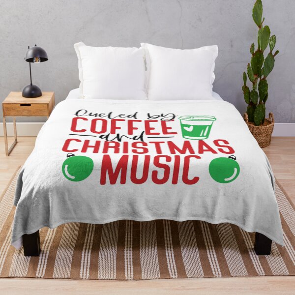 Item preview, Fueled by Coffee and Christmas Music designed and sold by HdanRDesign.