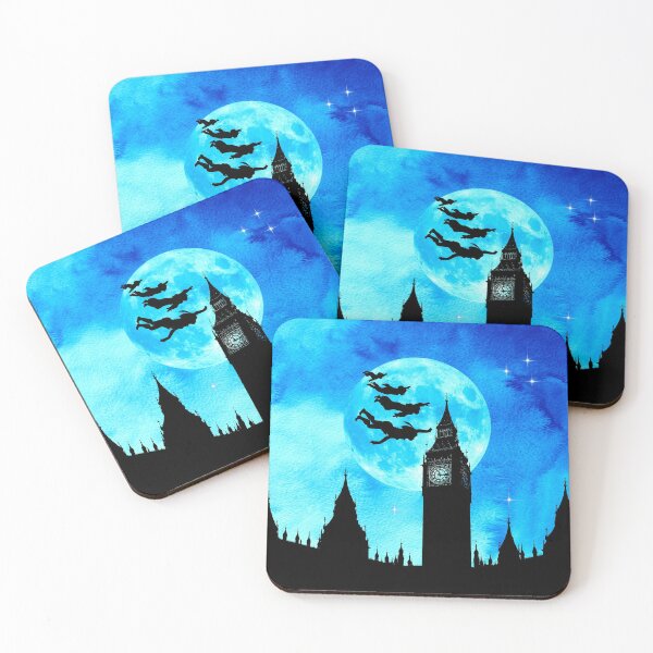 Item preview, Magical Watercolor Night - Peter Pan designed and sold by maryedenoa.