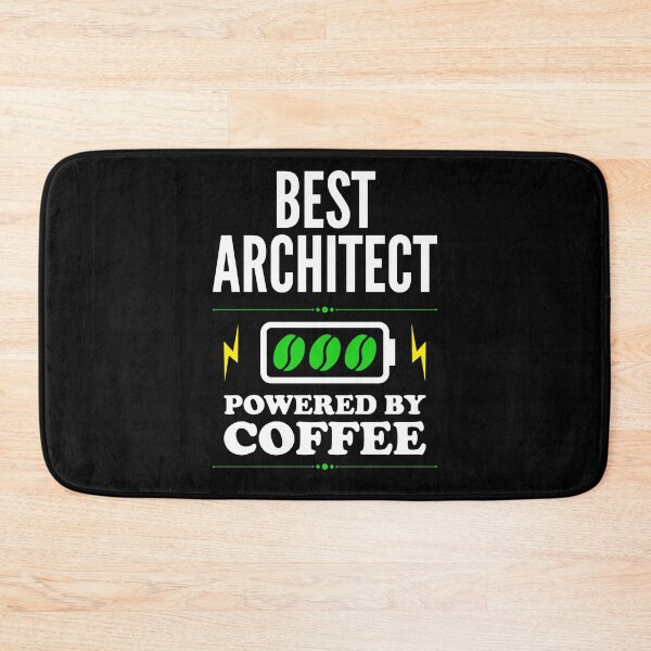 Item preview, Best Architect Powered By Coffee for Architect designed and sold by SVPOD.