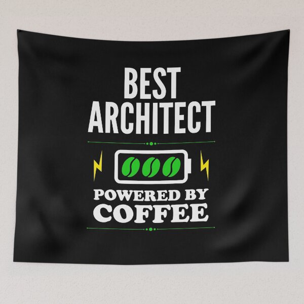 Item preview, Best Architect Powered By Coffee for Architect designed and sold by SVPOD.