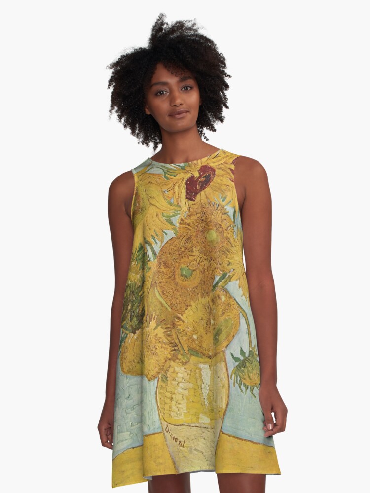 Sunflowers Cotton Ritz Gown – Selkie