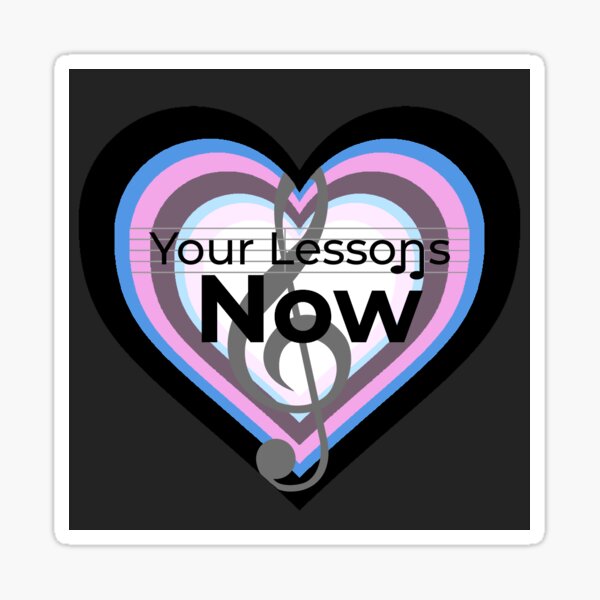 Your Lessons Now colored logo Sticker
