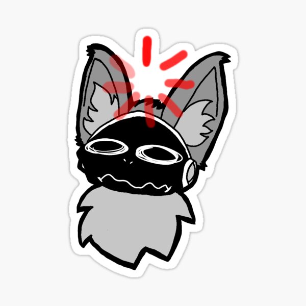 A Happy Protogen profile Sticker for Sale by Hart07