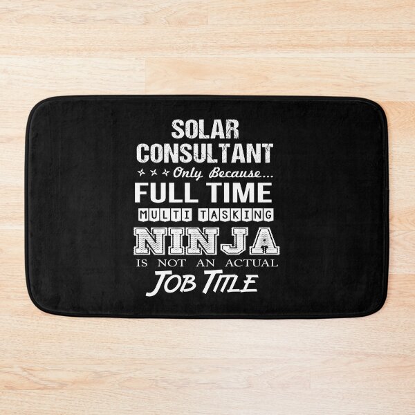 Item preview, Solar Consultant T Shirt - Multitasking Ninja Job Gift Item Tee designed and sold by watkinsmat.