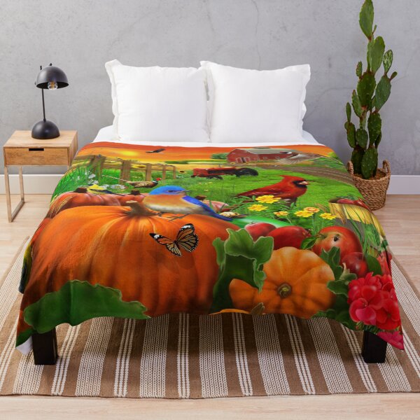 Item preview, Birds of Pumpkin Farm designed and sold by GeraldNewtonArt.