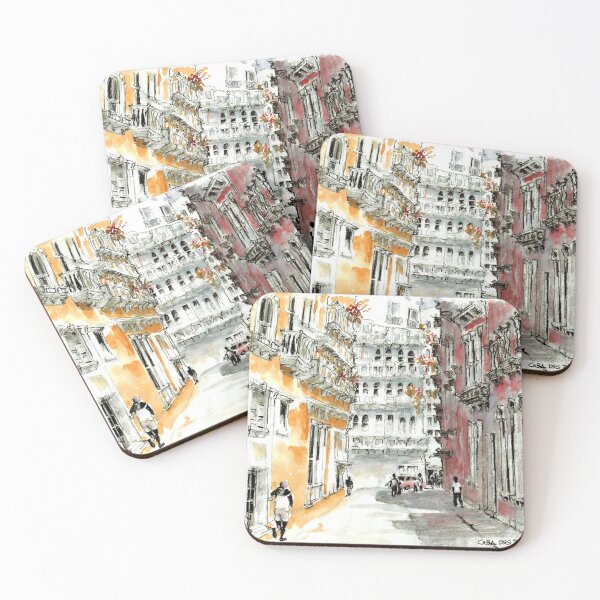 Item preview, Old Havana Cuba Apartments And Their Tenants In The Street designed and sold by DonSylvester.