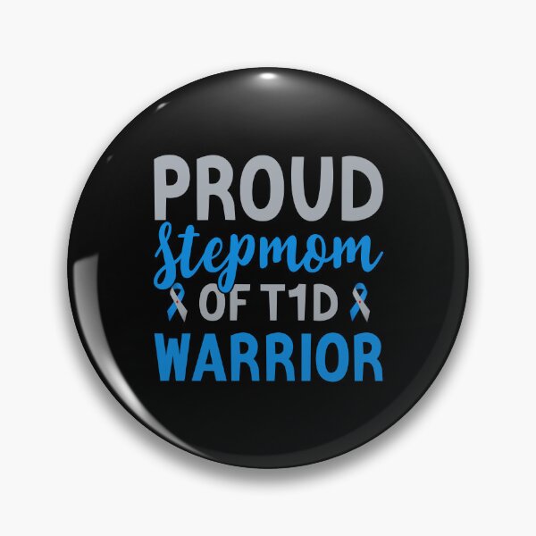 Item preview, Proud Stepmom Of T1d Warrior - Support Diabetes Warrior Diabetes Awareness  designed and sold by T-shirt For You.