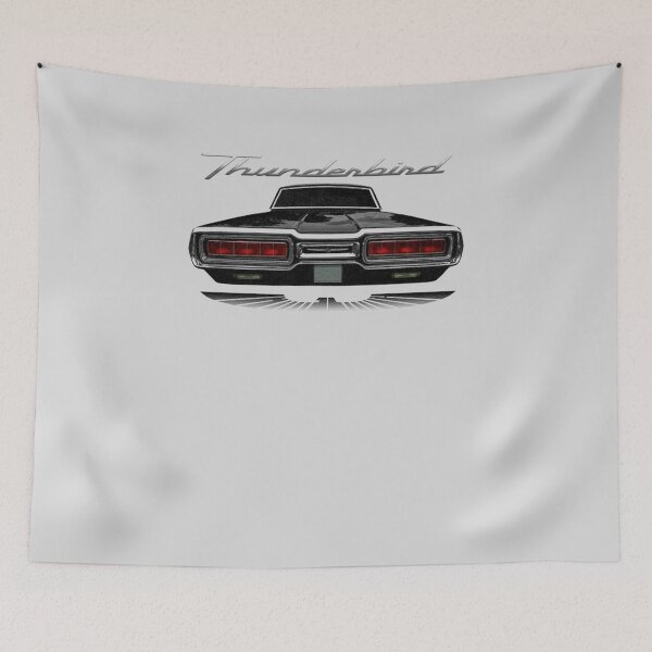 Item preview, 1965 TBird Back Black Classic Guys  Unisex Tee Cool Graphic Shirt For Women - Vintage Men Girls Tees designed and sold by kuchelbcosjly.