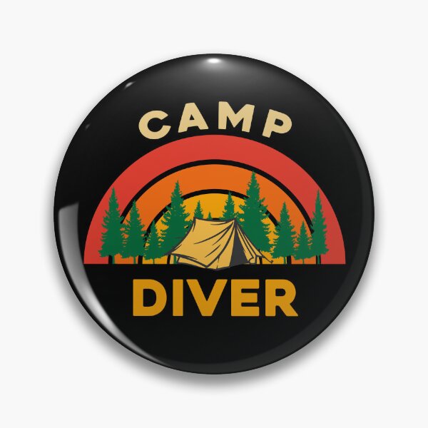 Item preview, Outdoor Lovers - Camp Diver designed and sold by sleeksy.