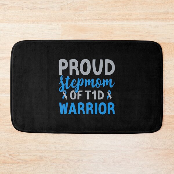 Item preview, Proud Stepmom Of T1d Warrior - Support Diabetes Warrior Diabetes Awareness  designed and sold by T-shirt For You.