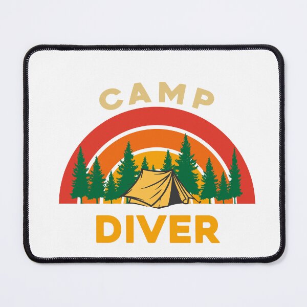 Item preview, Outdoor Lovers - Camp Diver designed and sold by sleeksy.