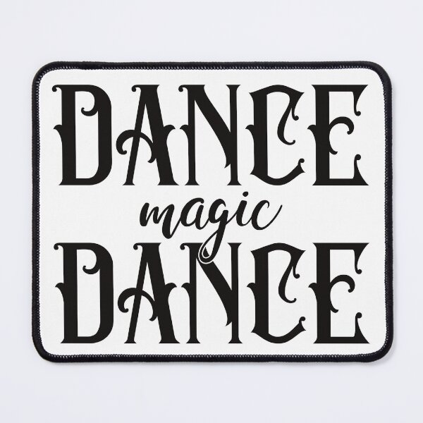 Item preview, Dance Magic black designed and sold by Blackstar Design Studio.