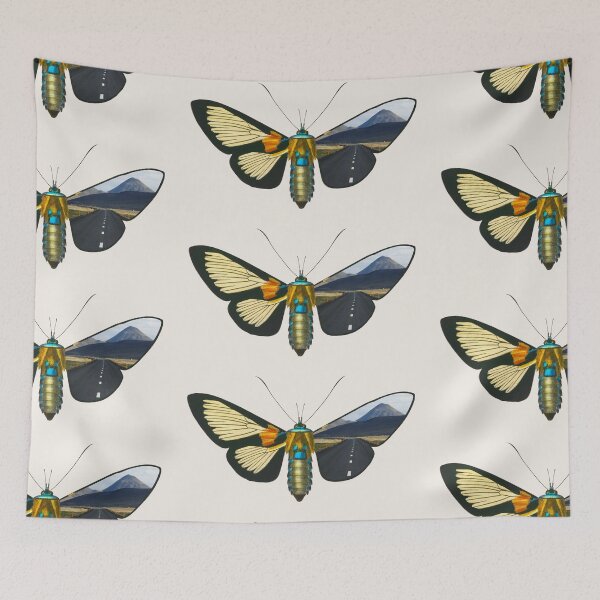 Item preview, Wanderlust Moth designed and sold by Trish Dish.