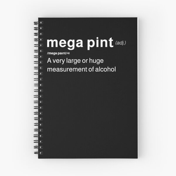 Item preview, Mega Pint of Red Wine Definition Trendy Sarcastic Megapint designed and sold by MarioShirtWorld.