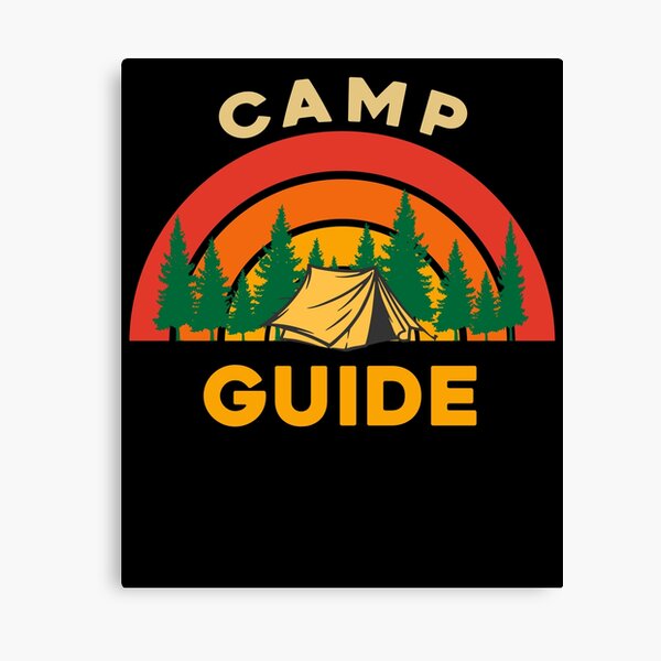 Item preview, Camp Guide Design for Camping Lovers designed and sold by sleeksy.