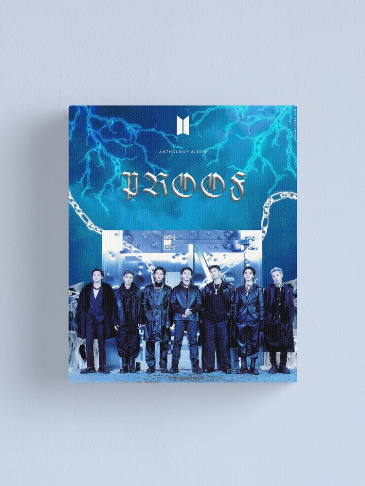 "bts door logo proof comeback poster 2022 we are bulletproof door