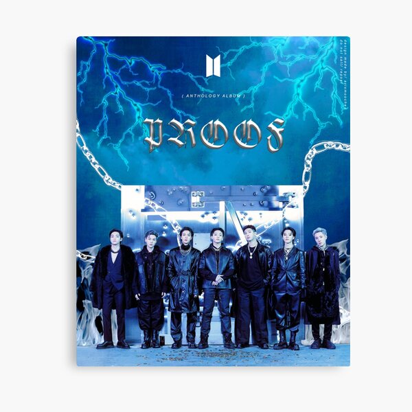 "bts door logo proof comeback poster 2022 we are bulletproof door