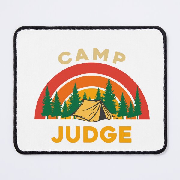 Item preview, Camp Judge Design for Camping Lovers designed and sold by sleeksy.