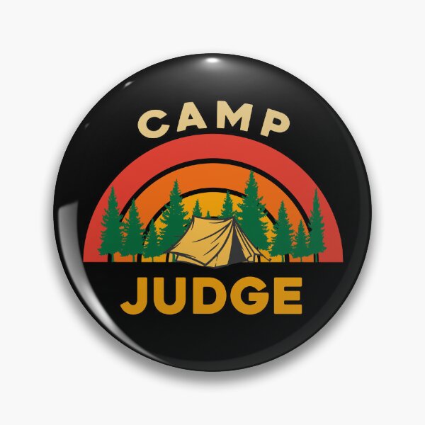 Item preview, Camp Judge Design for Camping Lovers designed and sold by sleeksy.