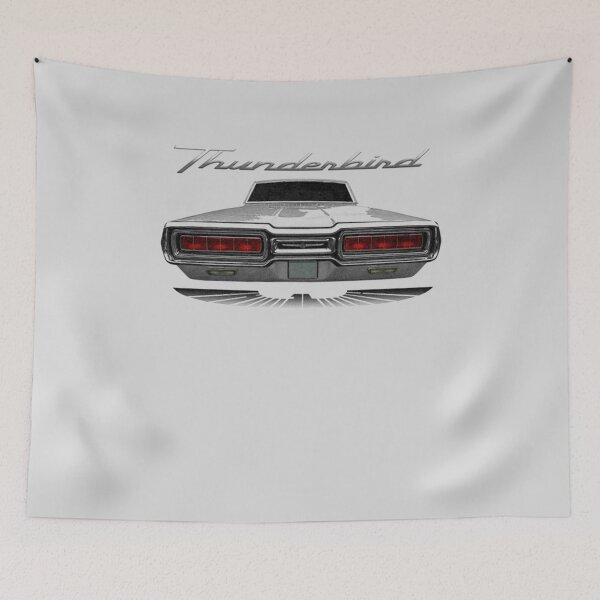 Item preview, 1965 TBird Back White Classic Guys  Unisex Tee Design Shirts Soft Women Unique Tees Aldult T-Shirt Cheap Design designed and sold by kuchelbcosjly.
