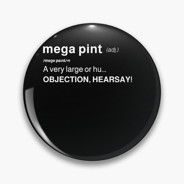 Item preview, Funny Mega Pint Definition I Sarcastic Megapint Red Wine  designed and sold by MarioShirtWorld.