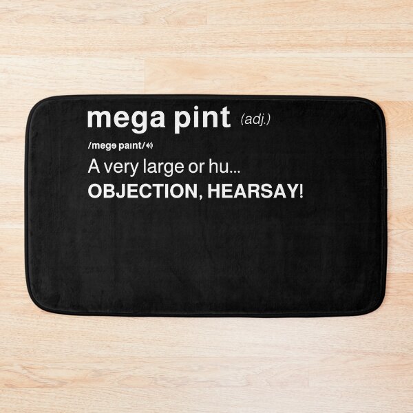 Item preview, Funny Mega Pint Definition I Sarcastic Megapint Red Wine  designed and sold by MarioShirtWorld.