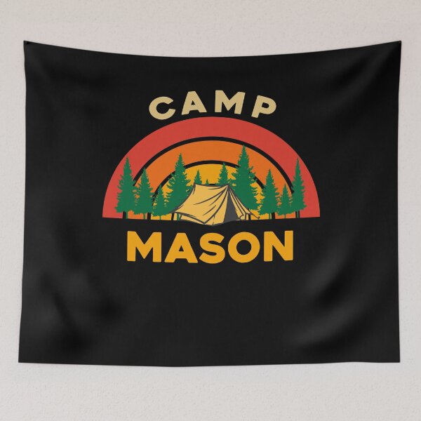 Item preview, Camp Mason Design for Camping Lovers designed and sold by sleeksy.