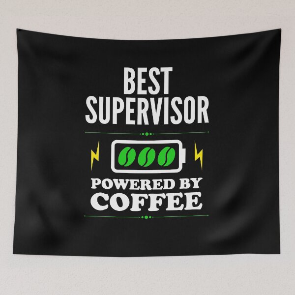 Item preview, Best Supervisor Powered By Coffee for Supervisor designed and sold by SVPOD.