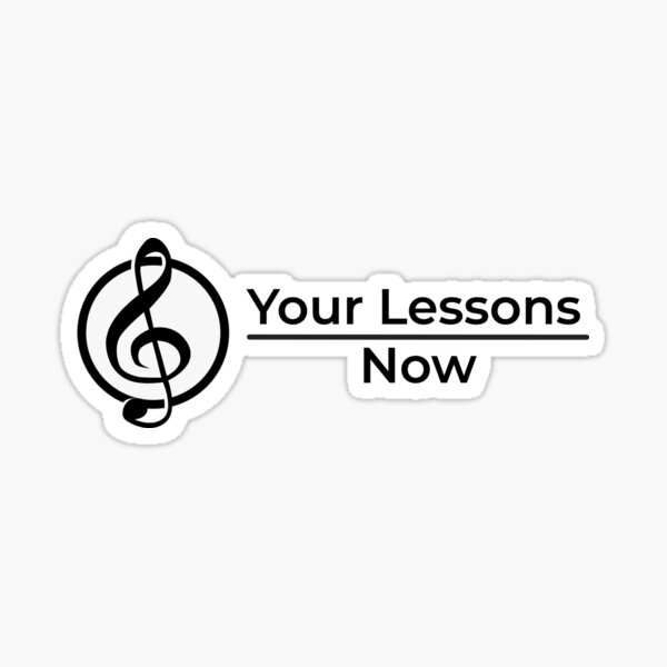 Your Lessons Now full banner Sticker