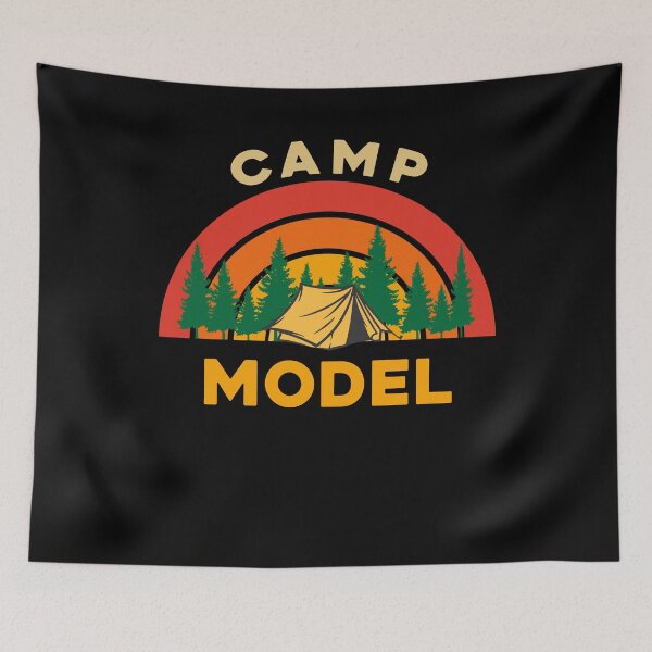 Item preview, Camp Model Design for Camping Lovers designed and sold by sleeksy.