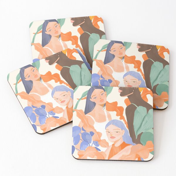 Item preview, Summer Ladies designed and sold by SunLee Art.